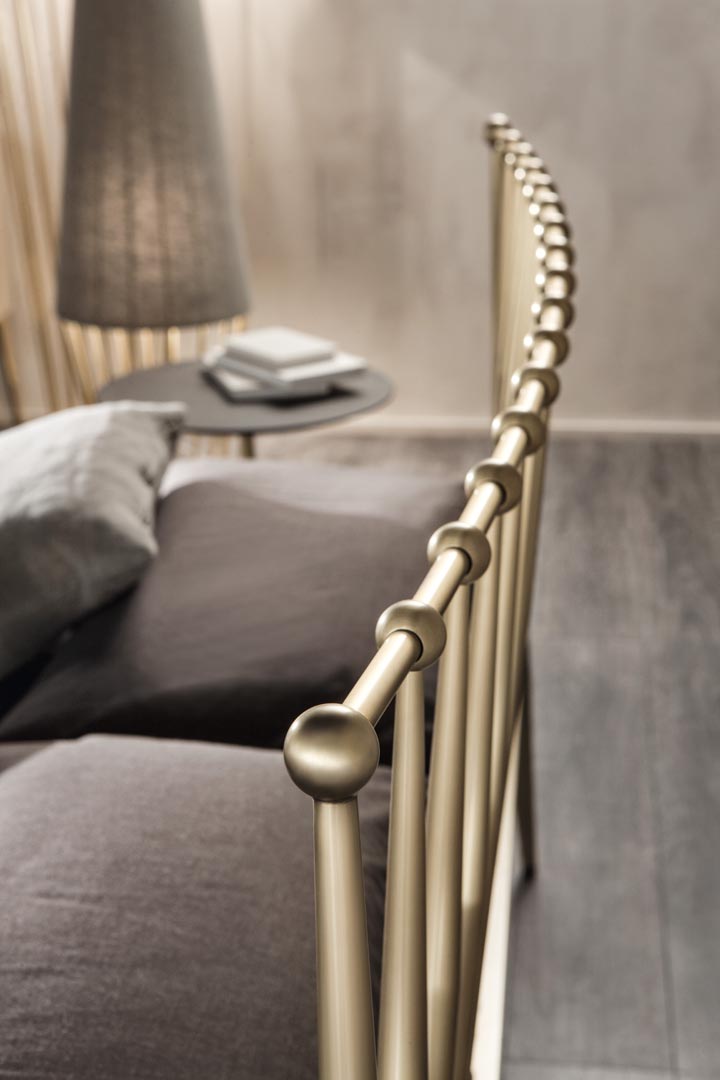 The idea behind Urbino bed and Aurora seating family - Cantori