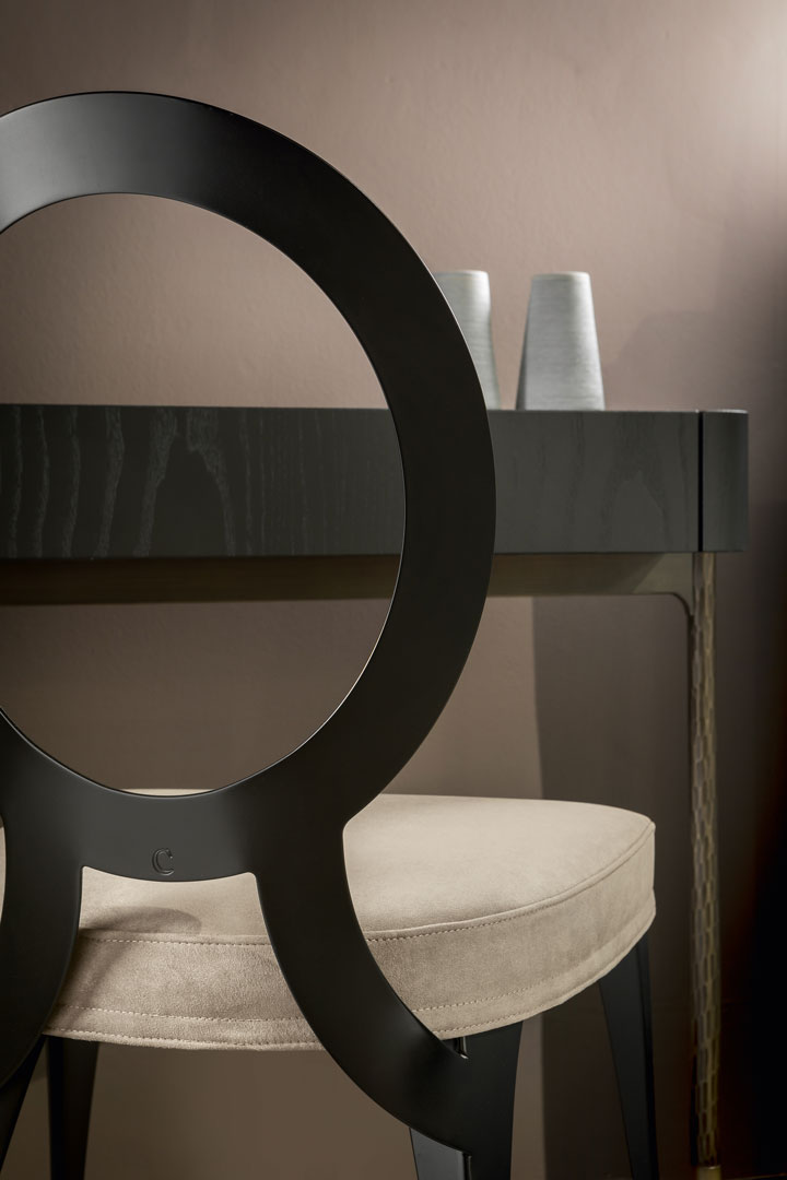 Miss uncovered backrest chair - Cantori