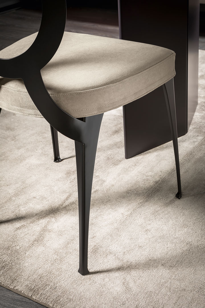 Miss uncovered backrest chair - Cantori