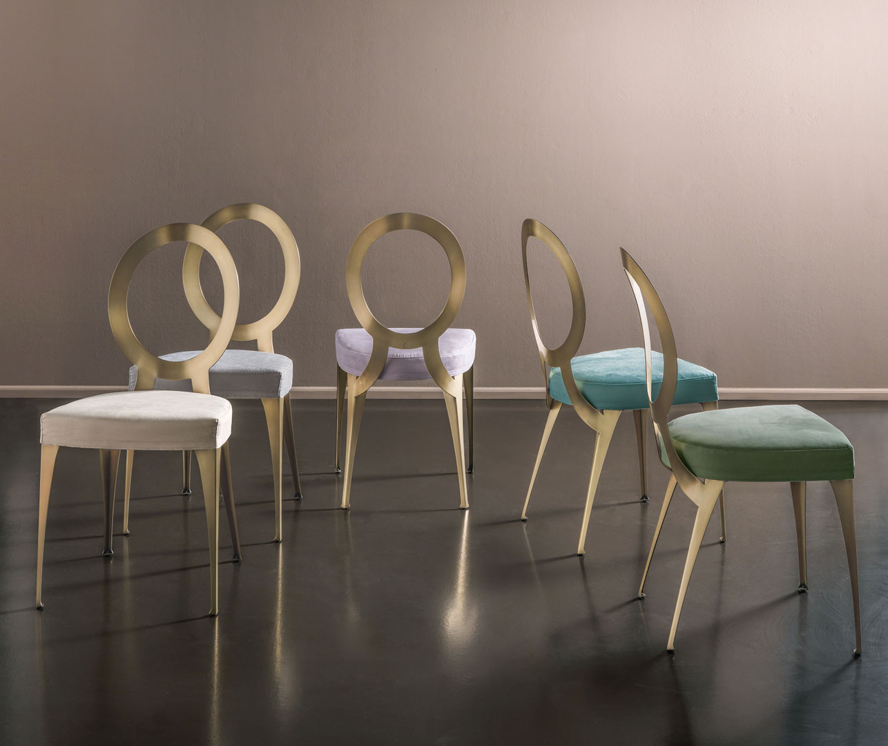 Miss uncovered backrest chair - Cantori