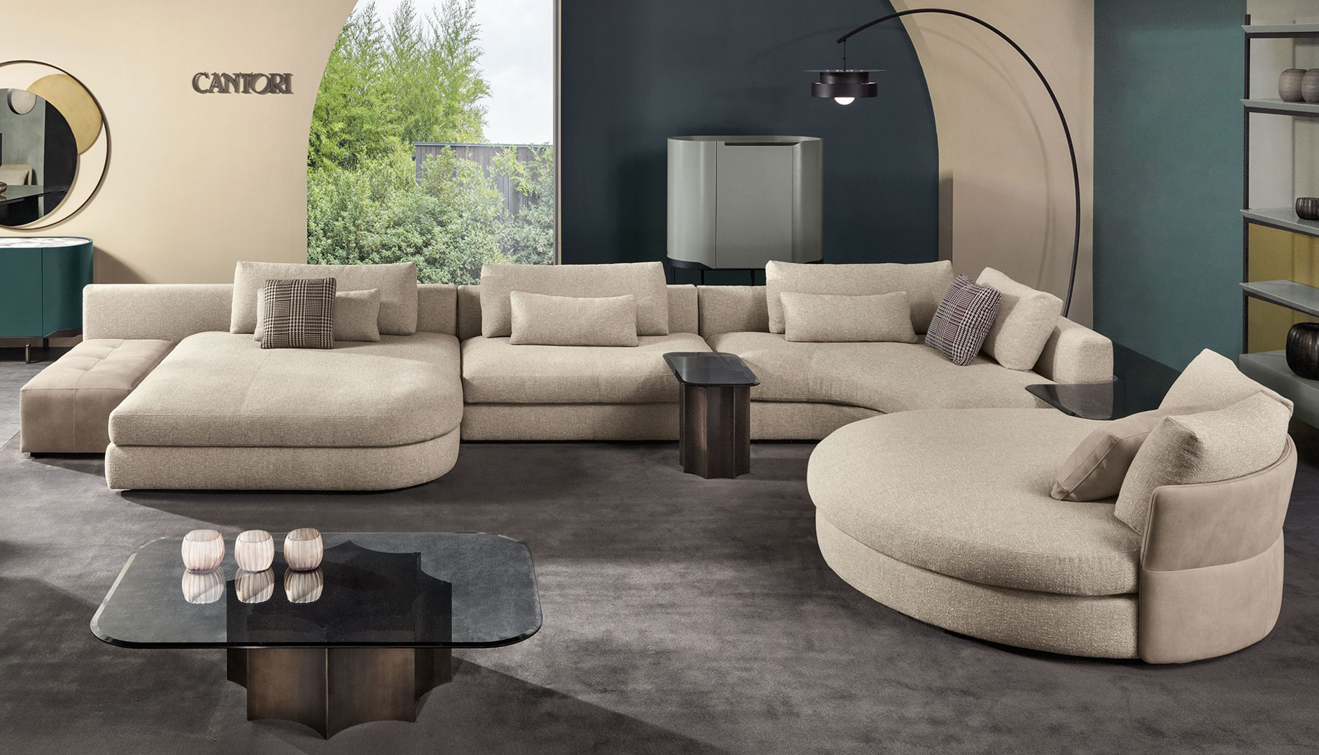 Florio high coffee and side tables - Cantori