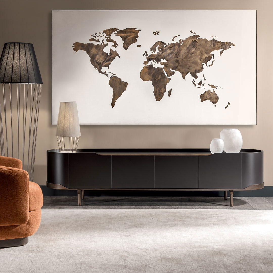 The TV stand, unusual, elegant and refined - Cantori