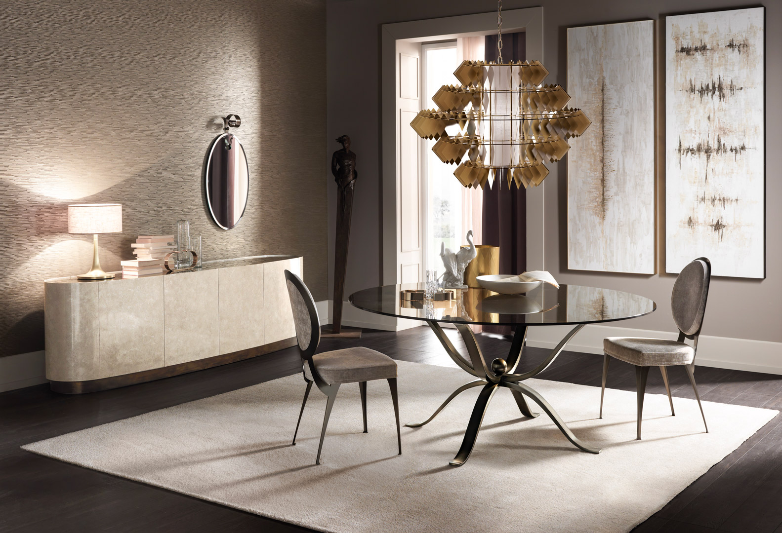 Miss padded backrest chair - Cantori