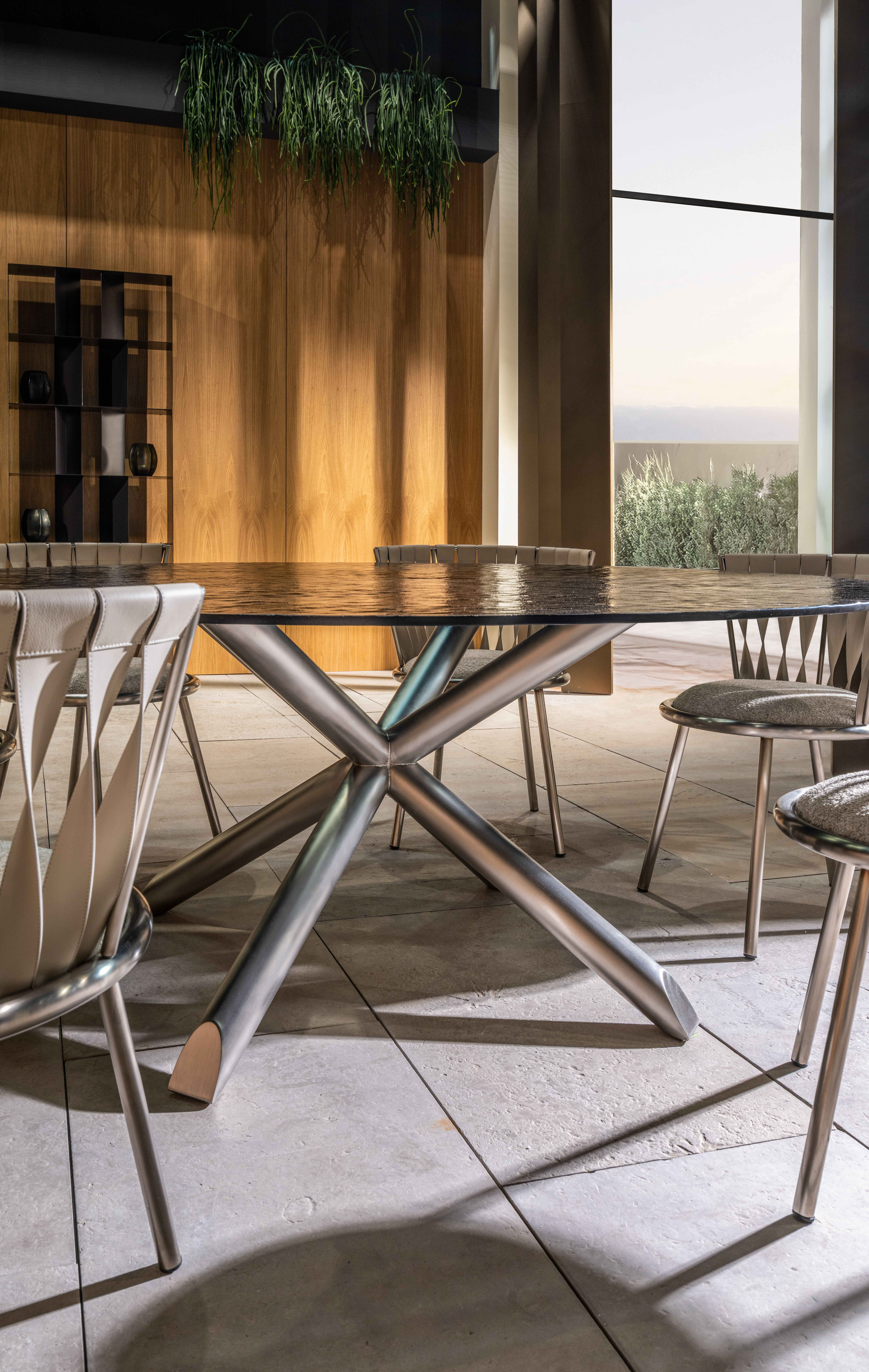 Thomas Tavolo Rotondo Inox - Outdoor - Cantori