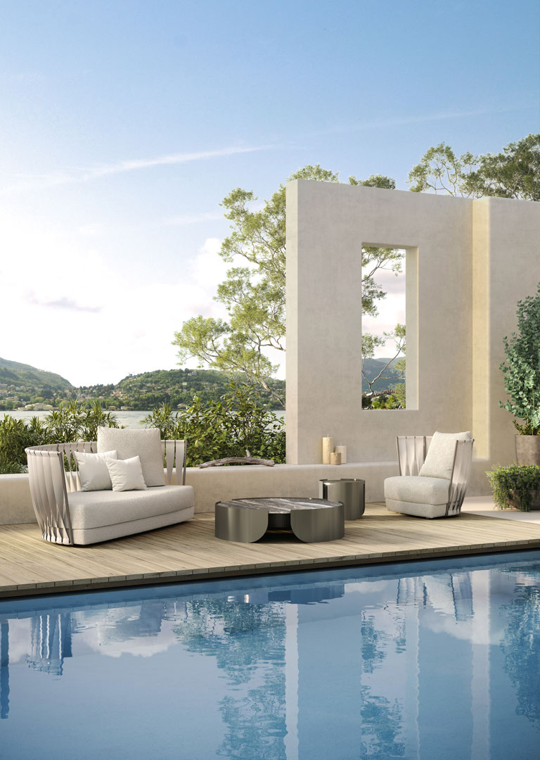 Tra eleganza sartoriale e convivialità: Cantori interpreta l’outdoor contemporaneo - Cantori
