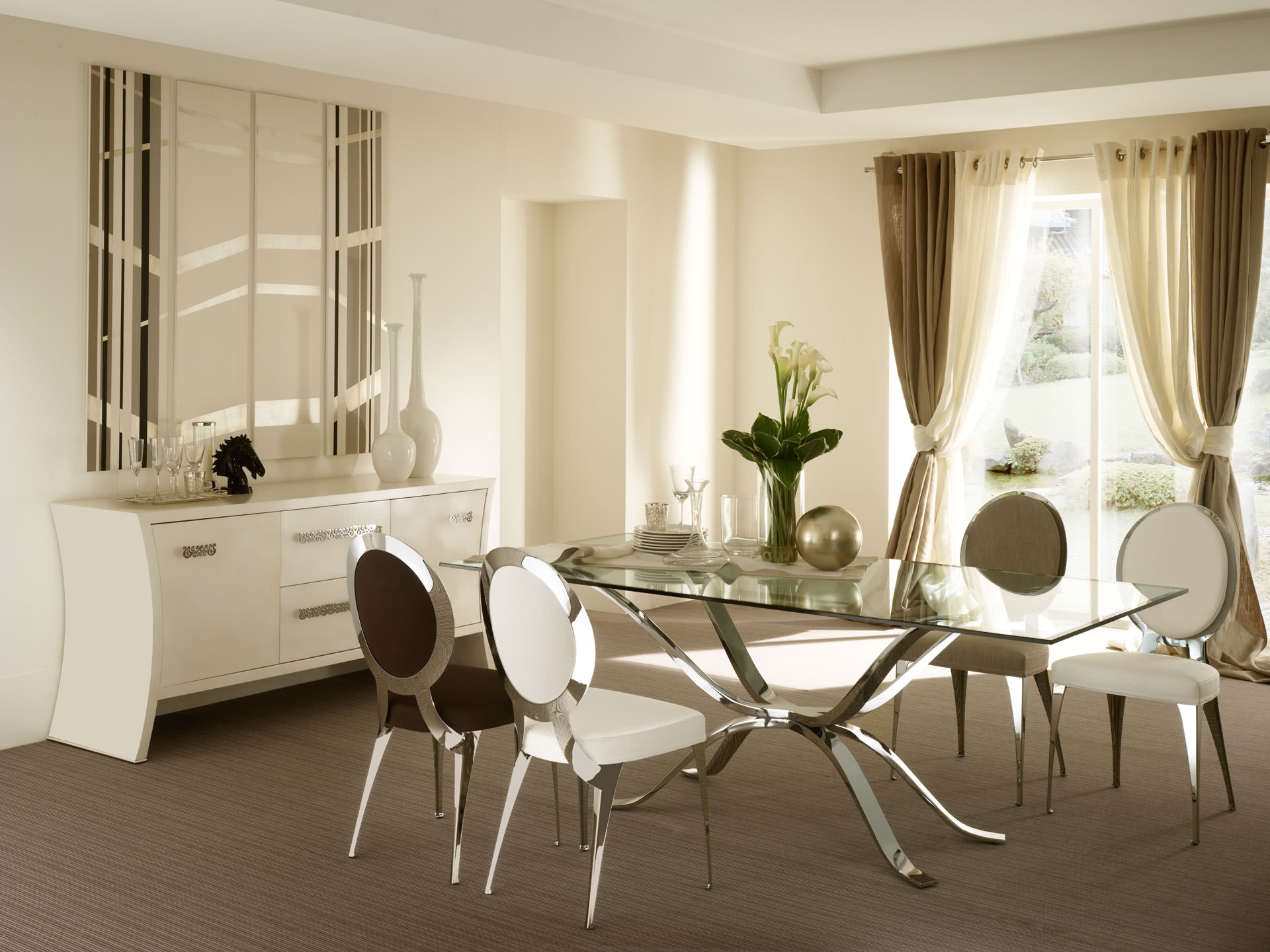 Miss padded backrest chair - Cantori
