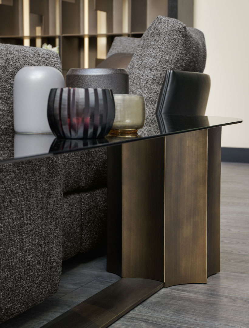 Florio curved coffee table - Cantori