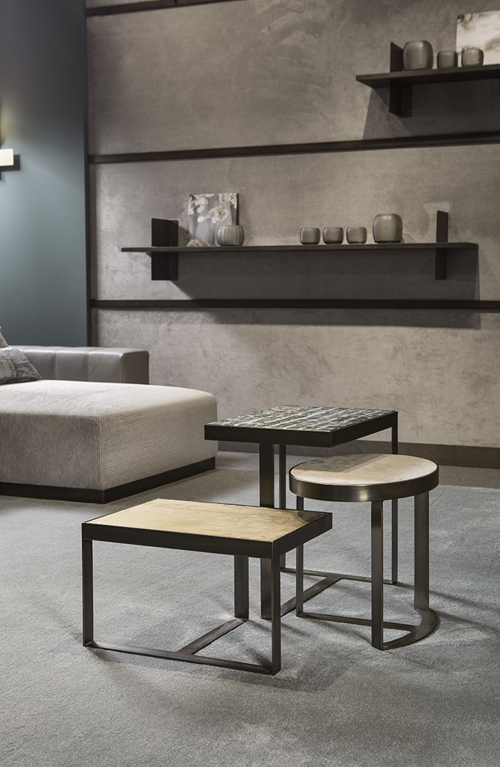 Venezia elliptical coffee table - Cantori
