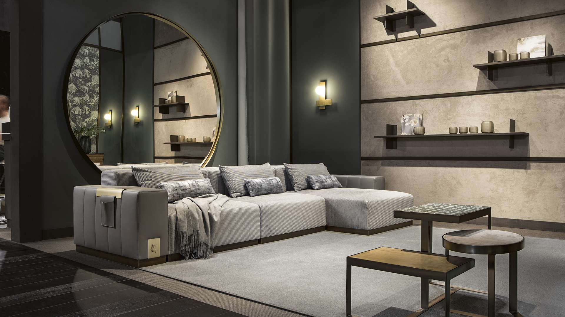 Venezia elliptical coffee table - Cantori